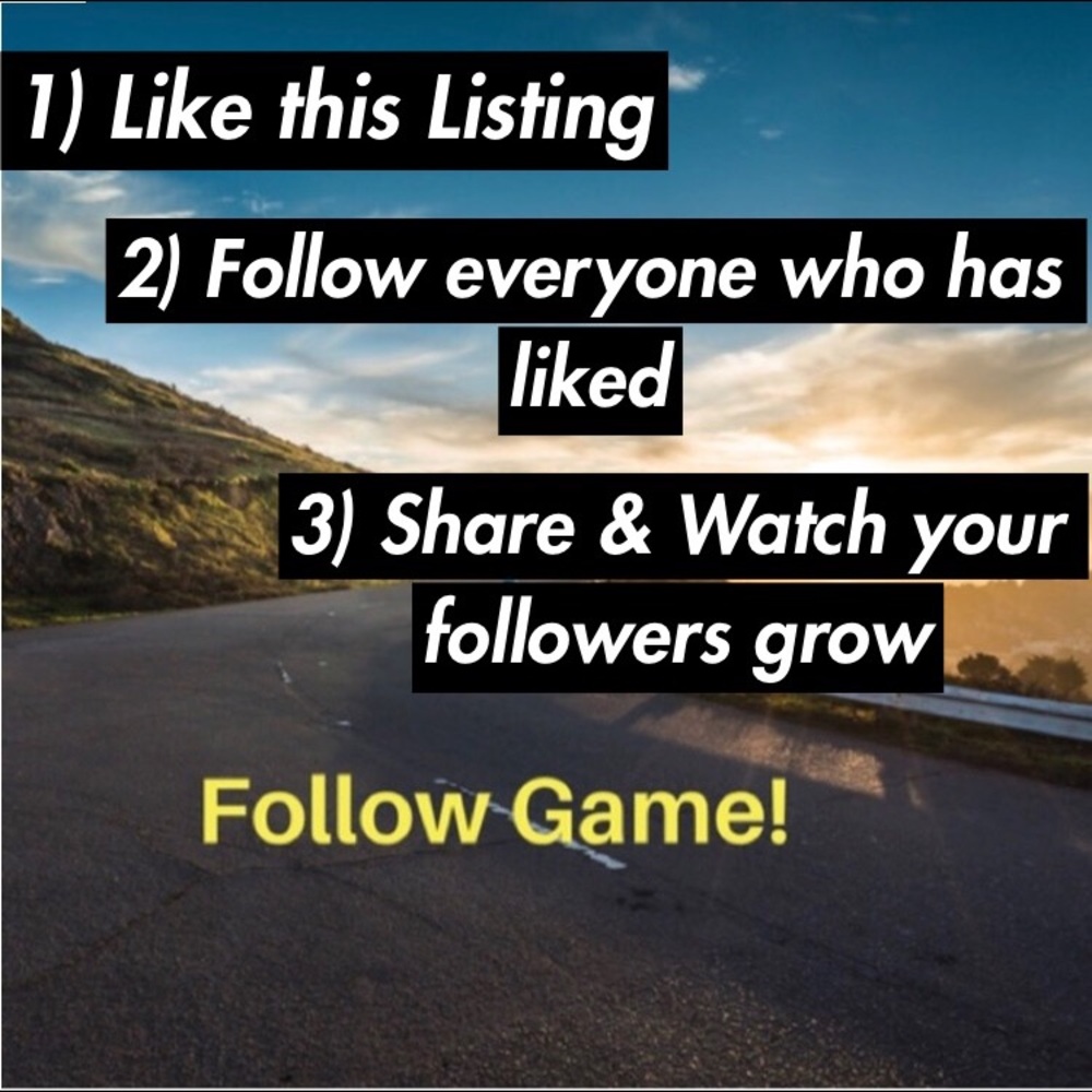 1st Follow Game!!! Help me Reach 27K Followers!!!